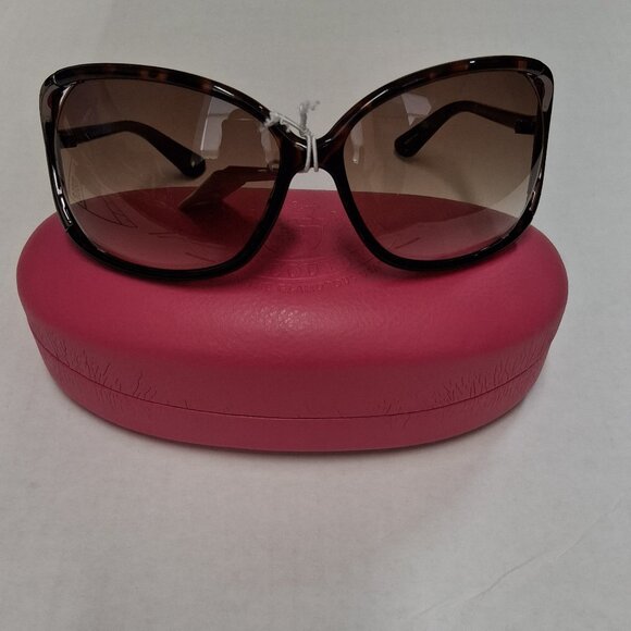 Juicy Couture Accessories - Juicy Couture Shady Day/S 0VO8 Tortoise Women's Sunglasses 62mm New